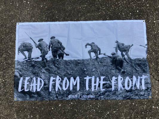 Lead From the Front Flag (imperfect)